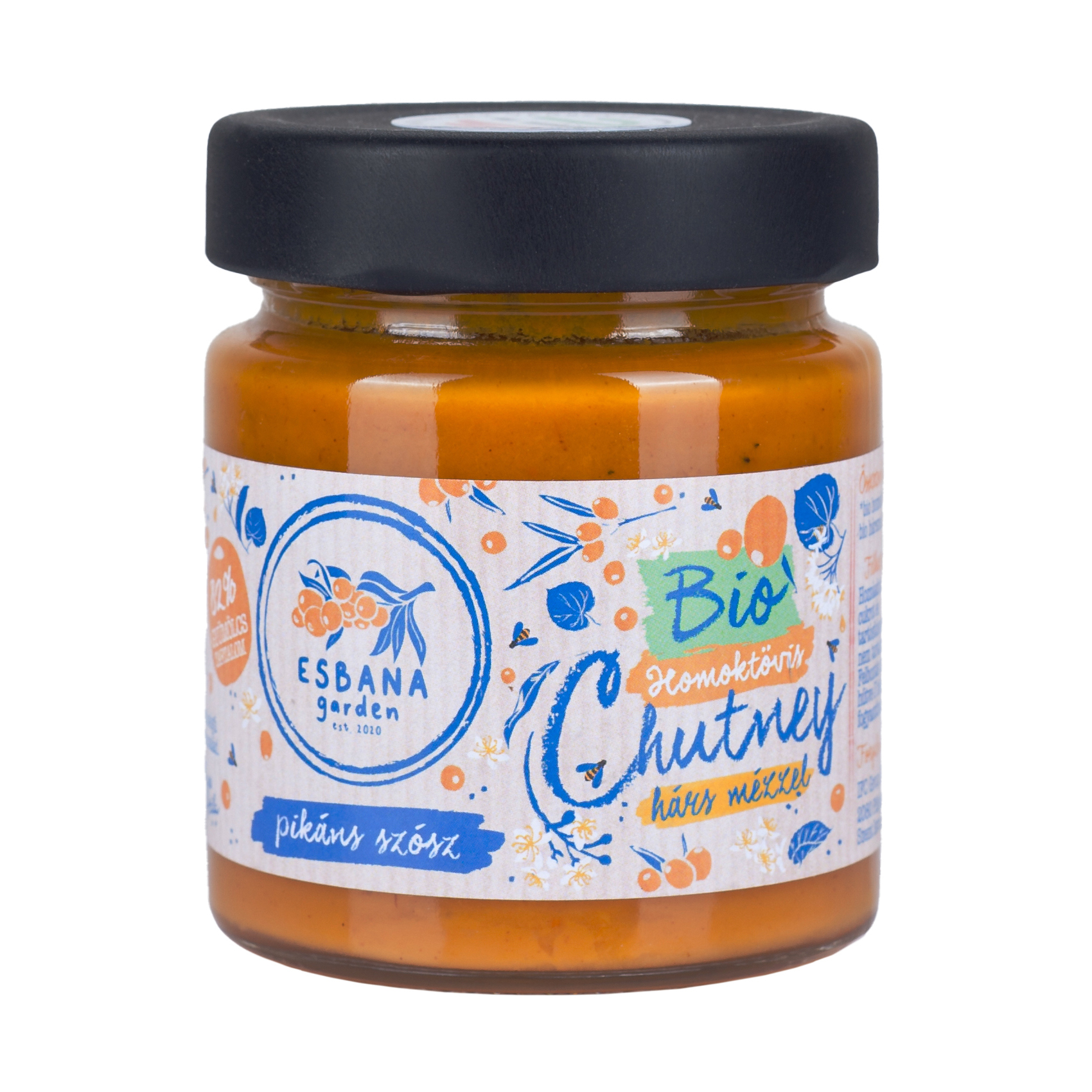 Bio homoktövis chutney hárs mézzel